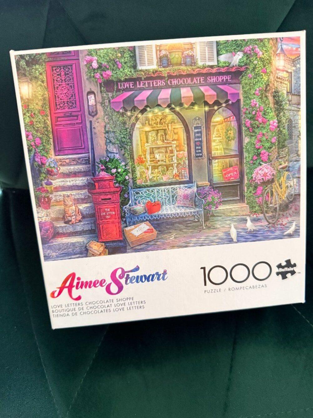 Buffalo Games - Aimee Stewart - Love Letters Chocolate Shoppe - 1000 Pieces